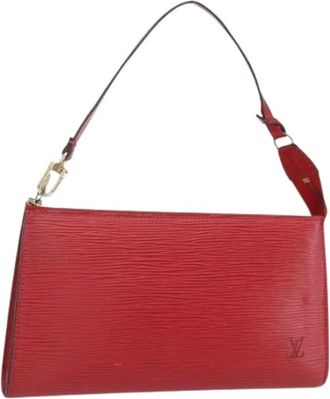 Louis Vuitton Pre-owned Shoulder Bags, female, Red, Size: ONE SIZE Pre-owned Vintage Shoulder Bag