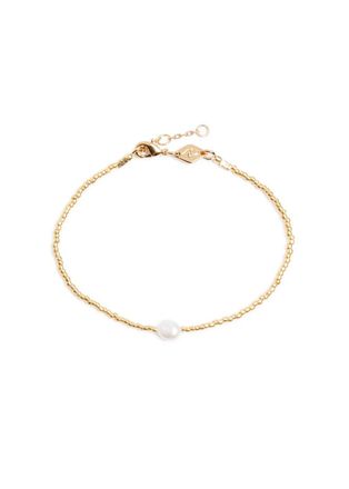 Anni Lu Anni LU Pearly 18kt Gold-plated Beaded Bracelet - Pearl - One Size