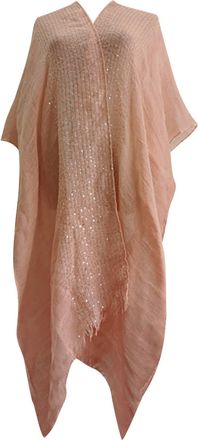 Kensie Womens Plus Size Cover Up Kimono In Coral