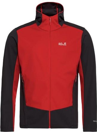 Jack Wolfskin Skyvail Jacket Softshelljacke f&uuml;r Herren | rot