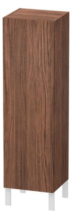 Duravit Armario Duravit L-cube 400x363x1320mm Apertura Izquierda Nogal Oscuro