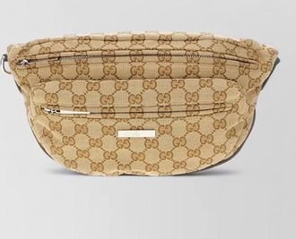 Gucci canvas belt bag