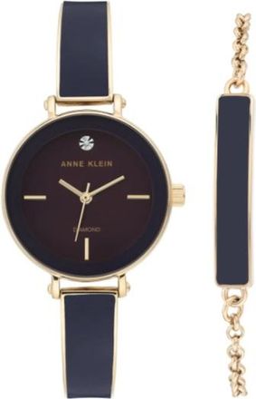 Anne Klein Classic Brown Dial Ladies Watch AK/3620PLST