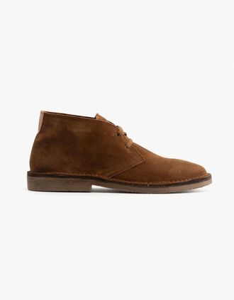 Hush Puppies Mens Hush Puppies SAMUEL Mens Chukka Boots Tan - Brown - Size: 10