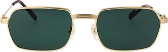Cartier Ct0463S Zonnebril - unisex - Accessoires - Geel - Maat: 56 MM