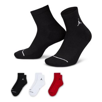 Nike Jordan Air Jordan Jumpman Ankle Socks 3 Pack Black DX9655-902