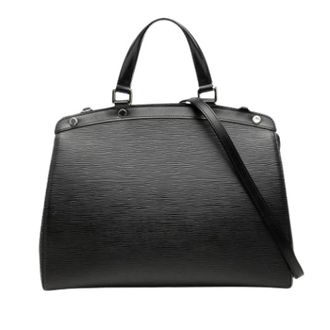Louis Vuitton Vintage, unisex, Zwart, ONE Size, Leer, Pre-owned Brea MM