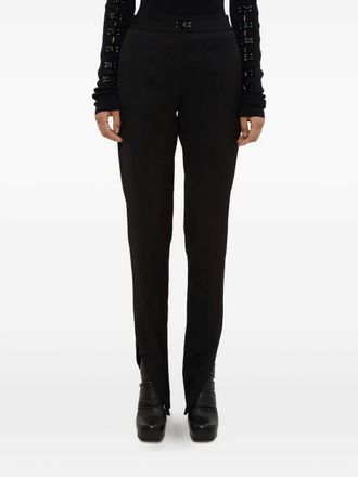 Olivier Theyskens high-waist tailored trousers - Black