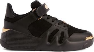 Giuseppe Zanotti Talon touch-strap low-top sneakers - women - Leather - 35 - Black