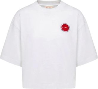 Marni Camiseta - Tops - Mujer - Blanco - S
