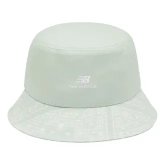 New Balance NB Logo Bucket Hat Light Green LAH13102GR