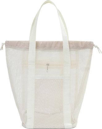 Generic Beach Bag For Women,Ladies Beach Bag For Beach Food And Shopping - Roomy Lightweight Gym Travel Bag Clothes Towels Toys Shopping Everyday Use, Cream, 