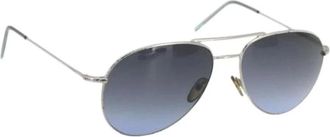Gucci Pre-owned Accessories, female, Blue, Size: ONE SIZE Pre-owned Vintage Sunglasses