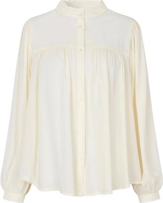 Lollys Laundry Donna, Camicette, Beige, M, new