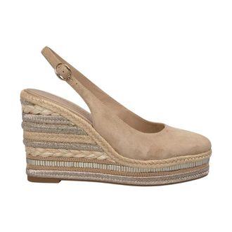 Alma En Pena Wedges, female, Beige, 6 UK, Wedge heel with beads