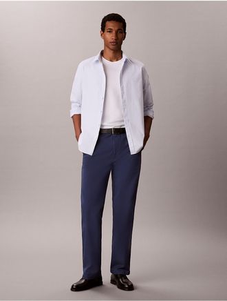 Calvin Klein Jeans Calvin Klein Mens 90s Straight Chino Pants - Navy - 29W x 30L