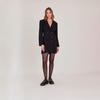 Anne Fontaine Champagne Jackets in Black at Nordstrom, Size 44 Eu
