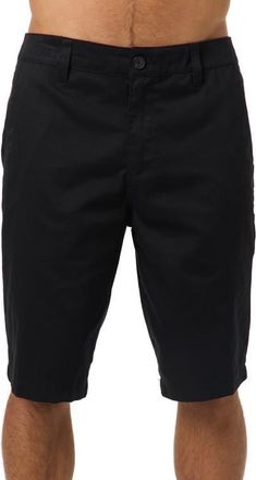 O'Neill Redwood Relaxed Fit Chino Shorts in Black at Nordstrom, Size 32