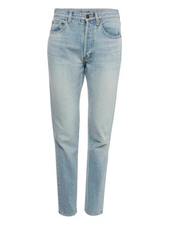 Saint Laurent five-pocket skinny jeans - Blu