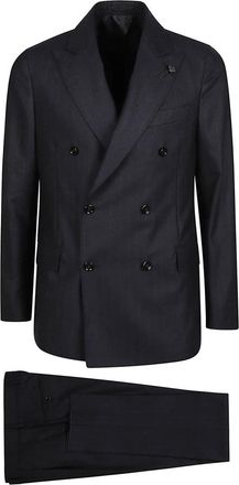 Lardini Iconic Suit - Heren - Business pakken - Blauw - XL - Kostuums