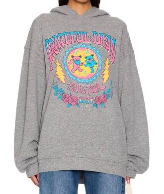Daydreamer Grateful Dead Fall Tour 94 Bf Hoodie In Heather Grey