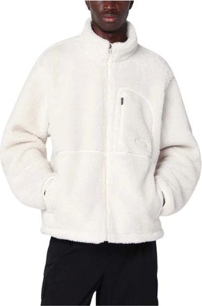 The North Face Faux Fur & Shearling Jackets, male, White, M, Zip Cardigan Jumpers