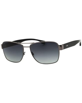 HUGO BOSS Mens Boss 1441/O/S 60Mm Polarized Sunglasses
