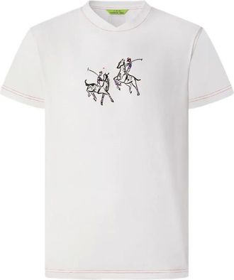 Shanghai Tang T-shirt Independence - Bianco