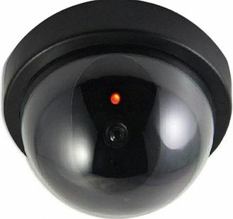 OEM C&aacute;maras Falsas, C&aacute;mara De Seguridad Tipo Domo Cctv Con Luz Led Intermitente Para Negocios, Tiendas, Hogares, Uso Interior/exterior (paquete De 4) - Ne