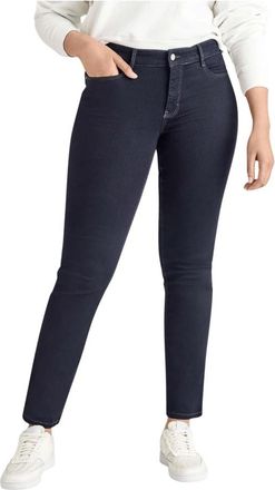 M.A.C Donkere Rinsewash Straight-Leg Jeans Dream 5401/90 0355L - Dames - Skinny Jeans - Zwart - 2XL - Jeans