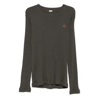 RANRA Ranra, Truien & Vesten, Heren, Groen, M, Rib L/S Tee