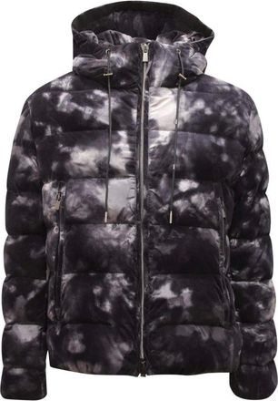 Tatras Jassen, Heren, Zwart, L, Fluwelen Donsjas met Afneembare Capuchon