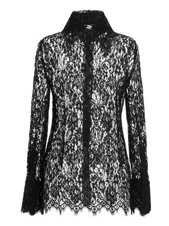 Dolce & Gabbana Womens Black Polyamide Blouse
