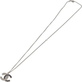 Chanel Cc Pendant Necklace Metal Metal Necklace Jewelry (Pre-Owned)