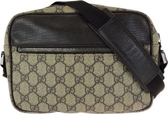 Gucci Gg Supreme Shoulder Bag (Authentic Pre-Loved)