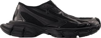 Balenciaga Zwarte Slip-On Sneakers - Synthetisch Materiaal - unisex - Sneakers - Zwart - 35 EU - Schoenen