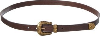 Valentino Vlogo Leather Belt