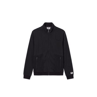Freddy Felpa Uomo in Tessuto Bonded a Quadri con Zip e Collo Alto