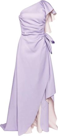 Saiid Kobeisy Double Faced Scuba Long Dress
