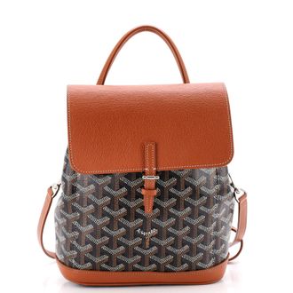 Goyard Alpin Backpack Coated Canvas Mini