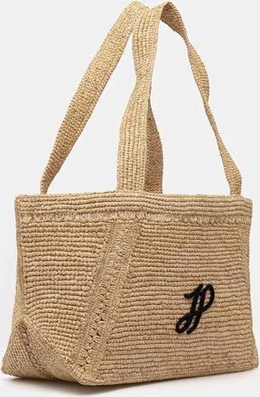 Patou Trapeze Tote Bag - Beige