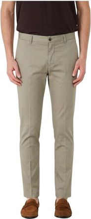 Mason's Milano Chino Broek - Heren - Chinos - Groen - 2XL - Katoen - Broeken