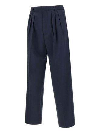 Kenzo pleated tailored trousers - Blue