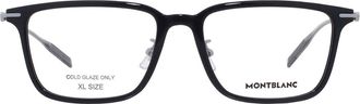 Montblanc Demo Square Mens Eyeglasses MB0489OA 001 54