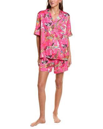 Karen Mabon 2pc Short Sleeve Pajama Set