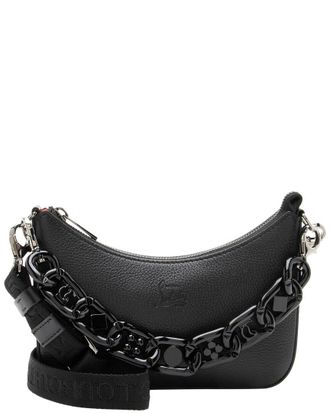 Christian Louboutin Black Calfskin Loubila Mini Chain Shoulder Bag (Authentic Pre-Loved)