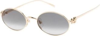 Cartier Clash Zonnebrillen - Dames - Zonnebrillen - Geel - 52 MM - Accessoires