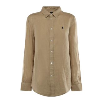 Polo Ralph Lauren Mujer, Blusas y Camisas, Beige, Talla: XS