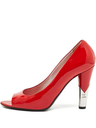 Chanel leather sandals - Red
