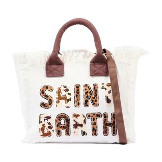 MC2 Saint Barth Tote Bags, female, White, Size: ONE SIZE Colette Hand Bag With Shoulder Strap